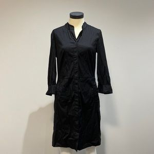 Black button down Armani Exchange dress